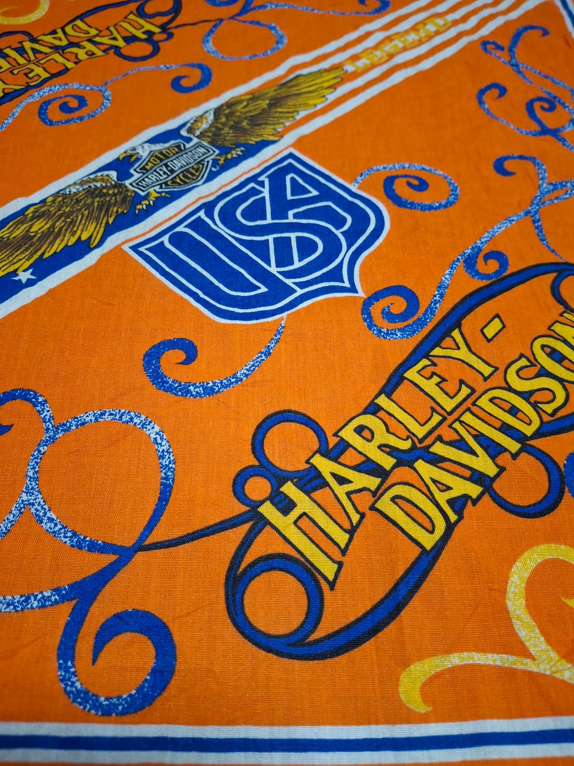 빈티지 할리데이비슨 American legend usa 반다나 상품이미지2