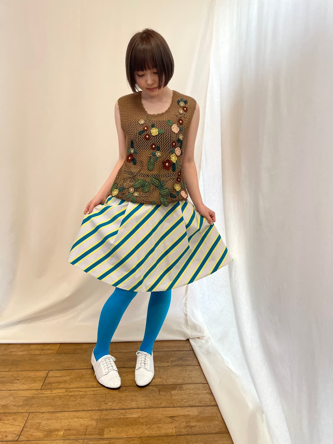 flower vest 상품이미지3