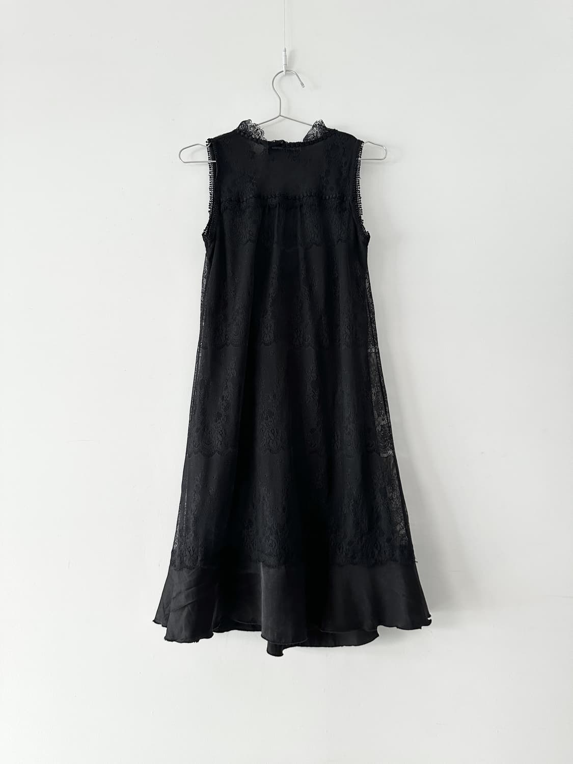 RAY BEAMS V - neck silk layer ops 상품이미지4