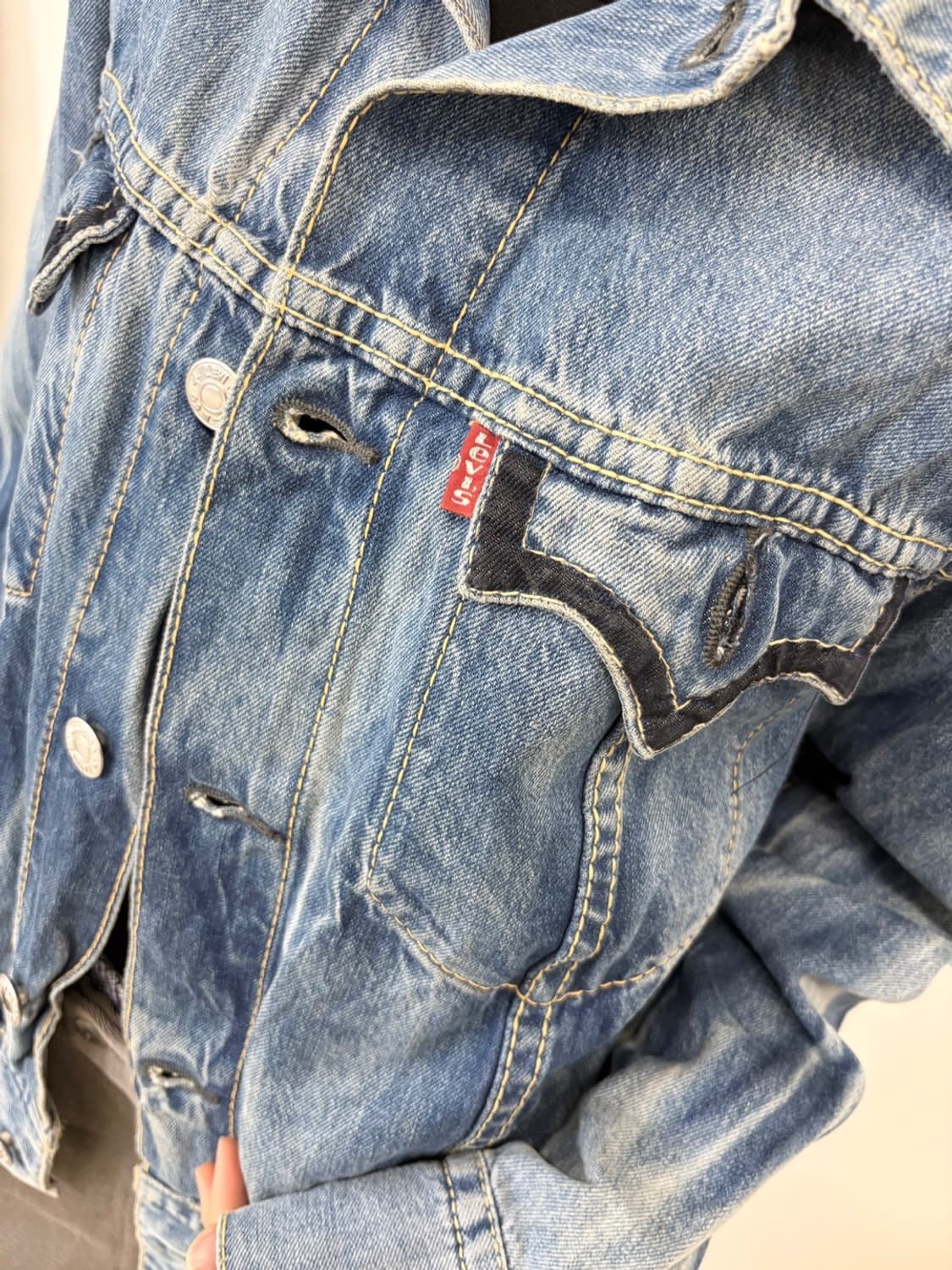 리바이스 데님 자켓 상품이미지4
