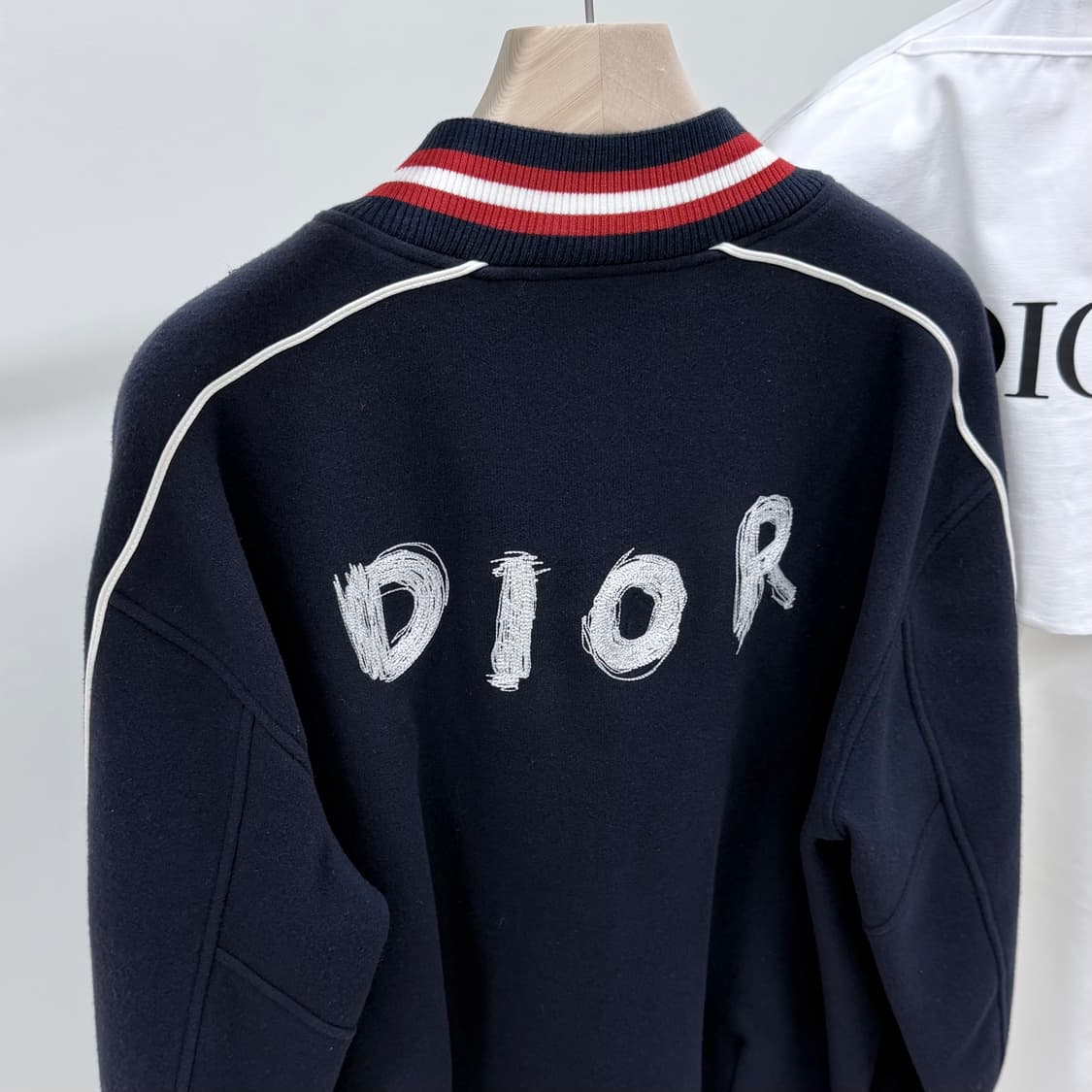 [S+급/2XL] 디올 X 오타니 워크샵 블루종 바시티 자켓 상품이미지6