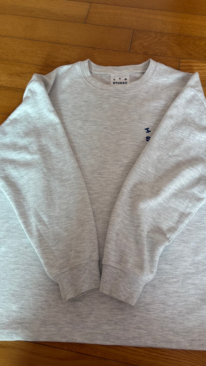 아이앱 롱슬리브 라이트 그레이 S 상품이미지2