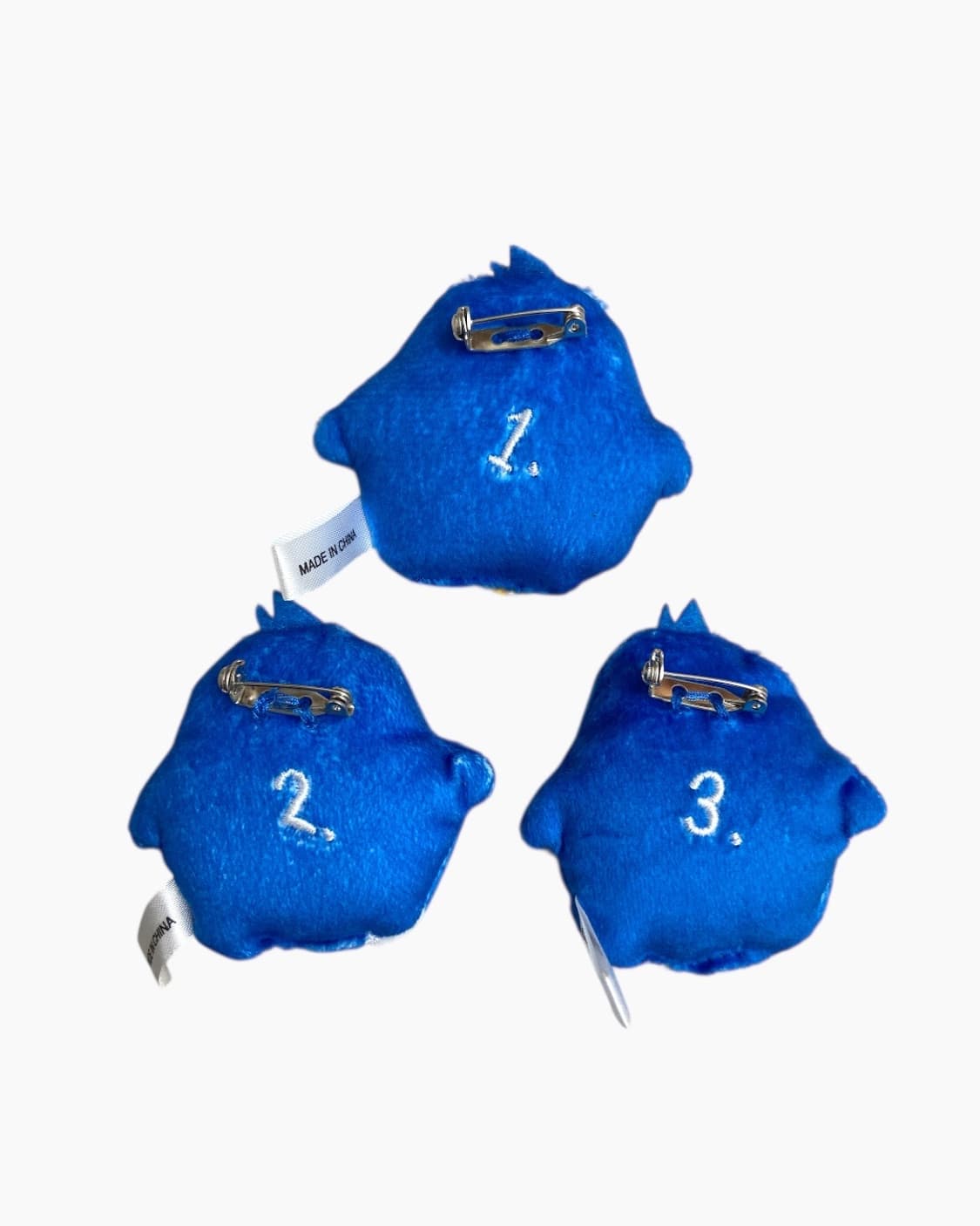 돌아가는 펭귄드럼 펭귄 1호 2호 3호 인형 뱃지 상품이미지2