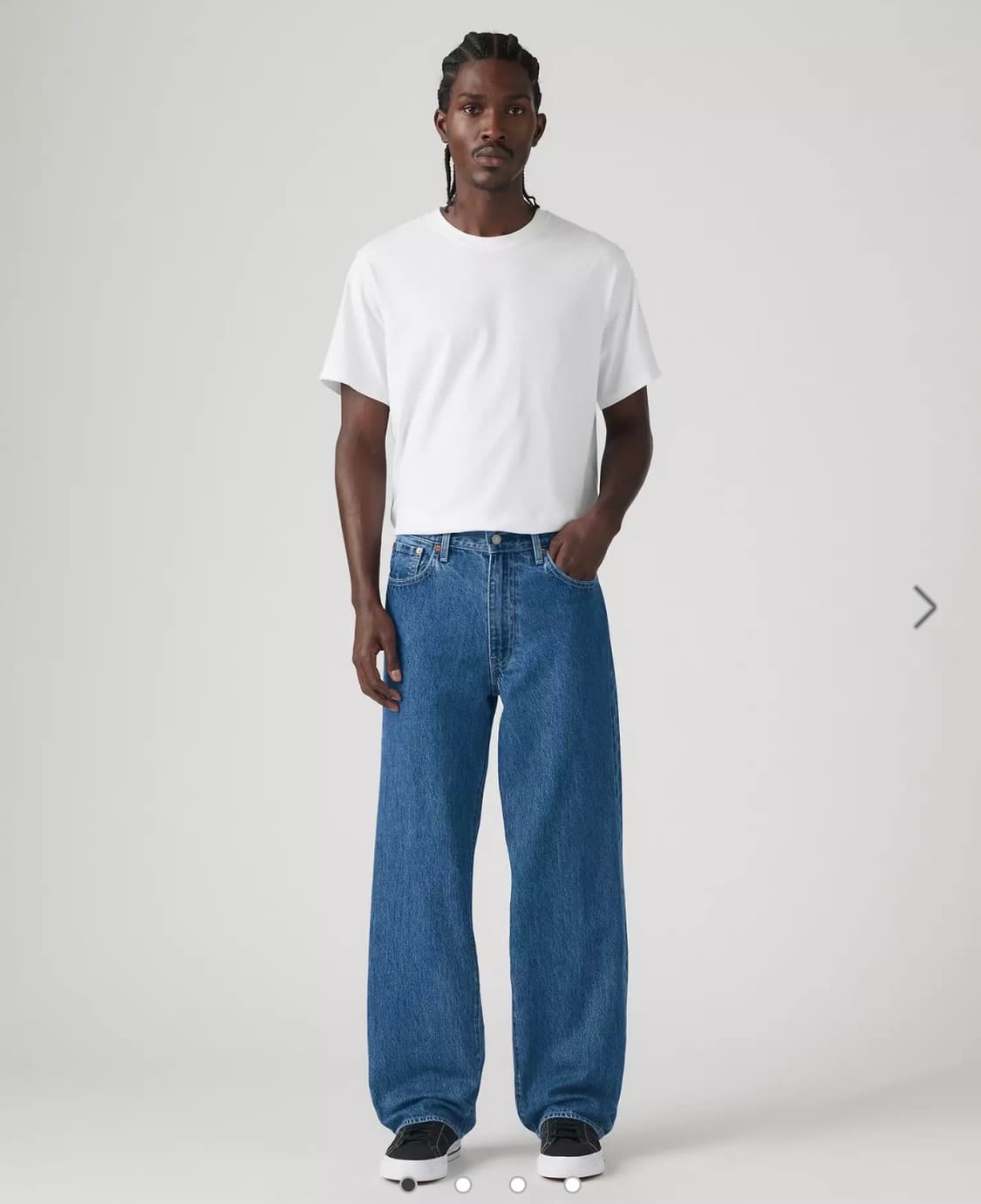 [30] 리바이스578 배기진 BAGGY JEANS 중청 상품이미지3