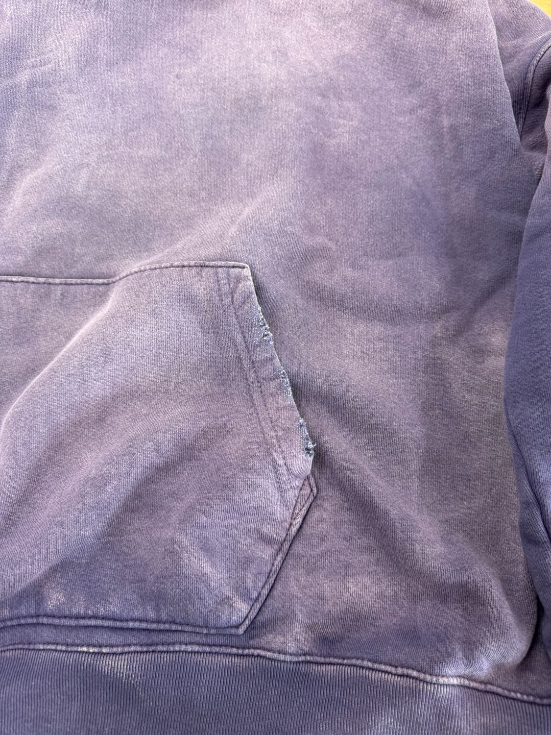 퍼플 데미지 후디  상품이미지3