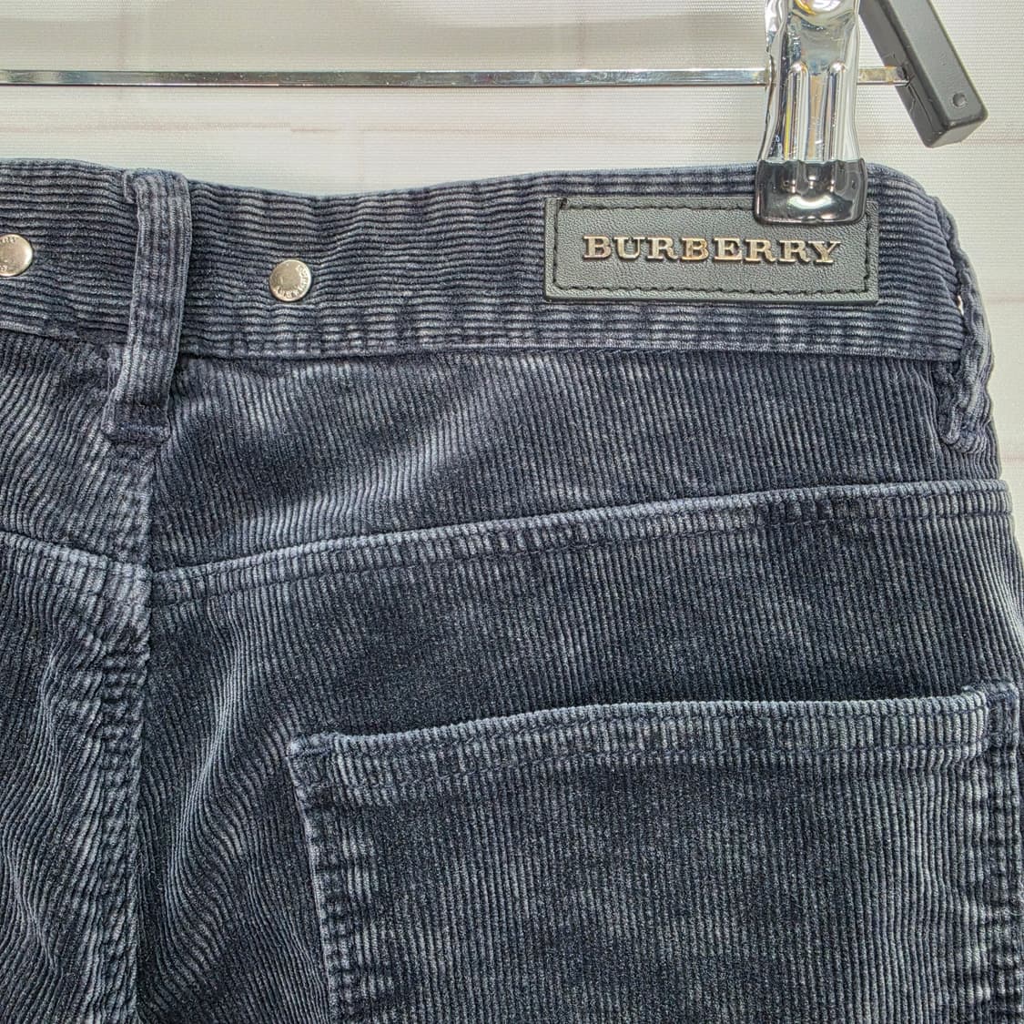 버버리 런던 골지 벨벳 팬츠 바지 슬랙스 30~31사이즈 상품이미지6