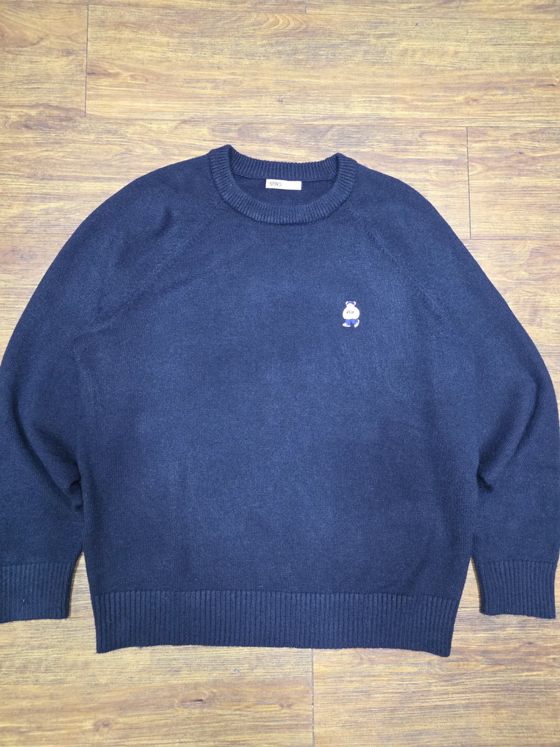 스파오 베어 라운드니트 상품이미지1