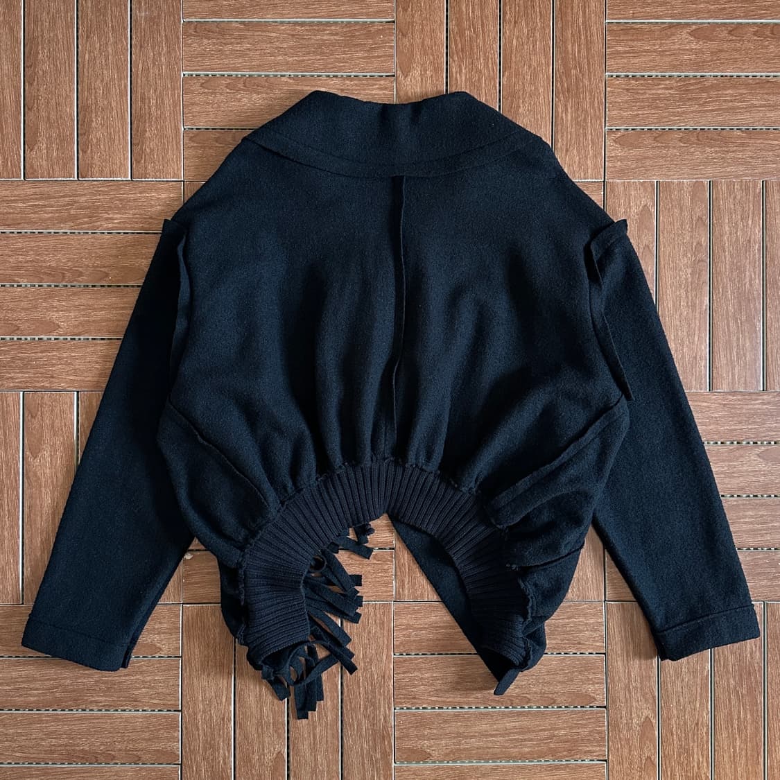Y’s Yohji yamamoto fringe wool jacket 상품이미지3