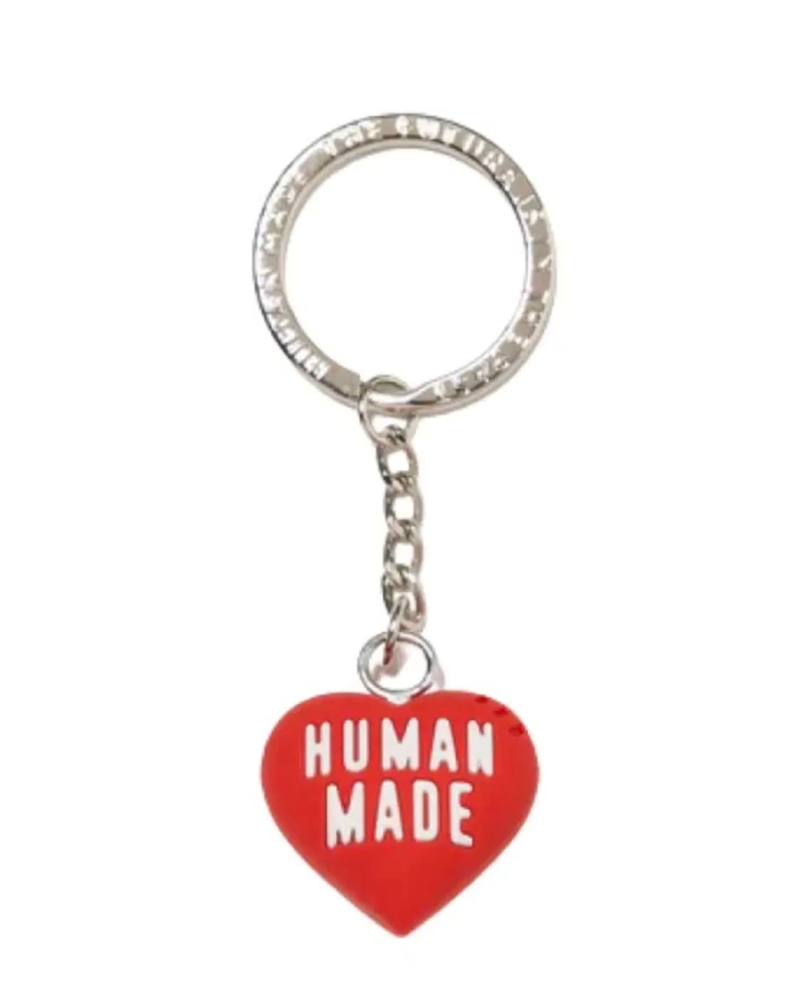 휴먼메이드 하트 키링 레드 상품이미지1