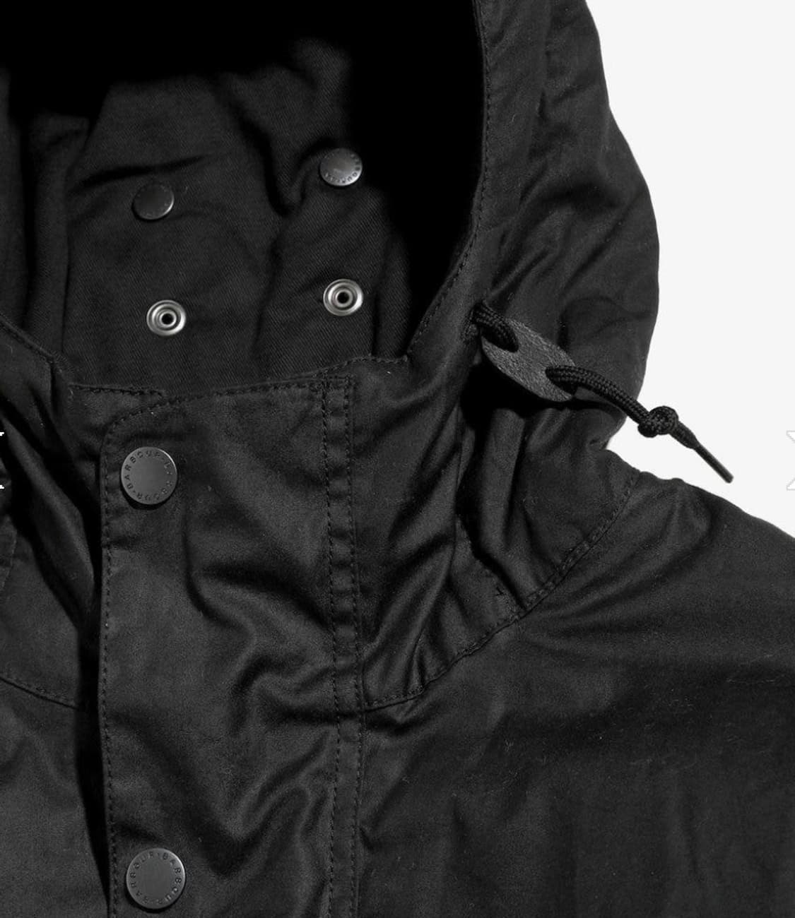 바버 x 엔지니어드가먼츠 브룩데일( brookdale) 파카 블랙컬러 L 상품이미지3