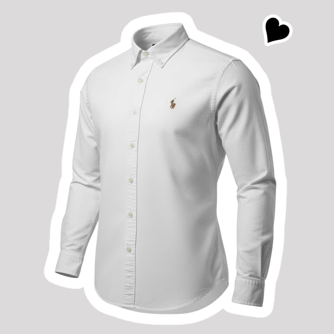 폴로 랄프로렌 옥스포드 화이트 셔츠 상품이미지1