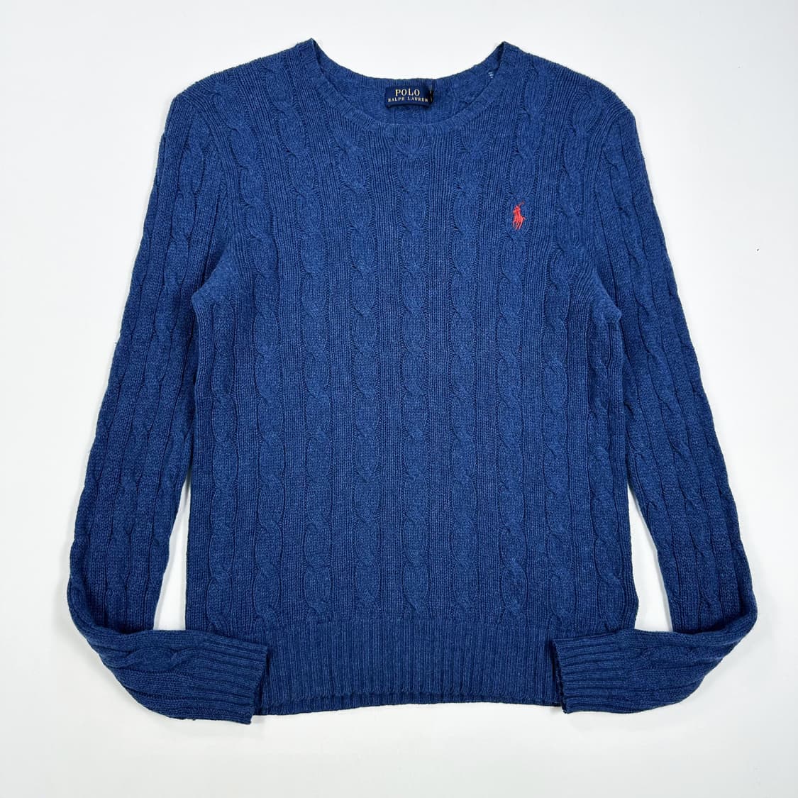 폴로 랄프로렌 포니 캐시미어 블루 니트 (S 여성추천) 상품이미지2
