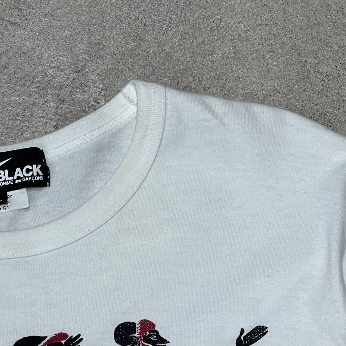 나이키x꼼데가르송 프린팅 반팔티 s10492 상품이미지5