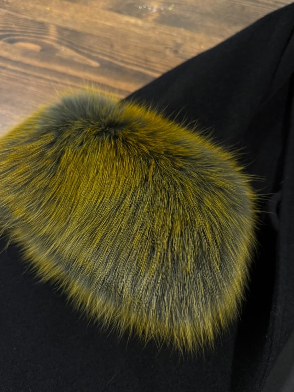 SPRUNG FERES PARIS 코요테퍼 케이프 코트 66~77 상품이미지8