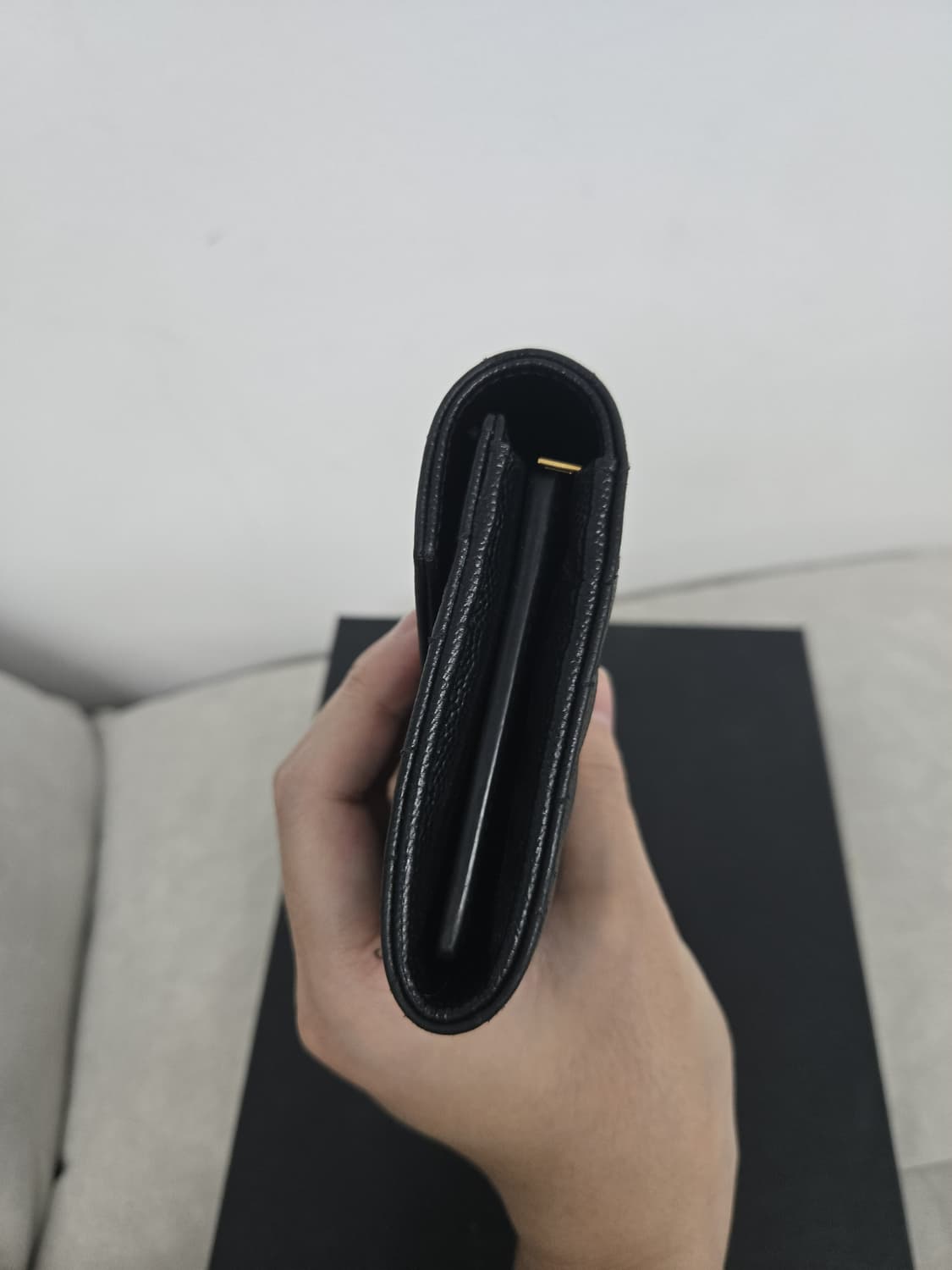 [보증서 정품]입생로랑 엔벨로프 장지갑 상품이미지4