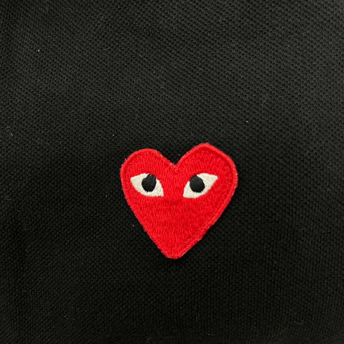 꼼데가르송 블랙 카라티 상품이미지4