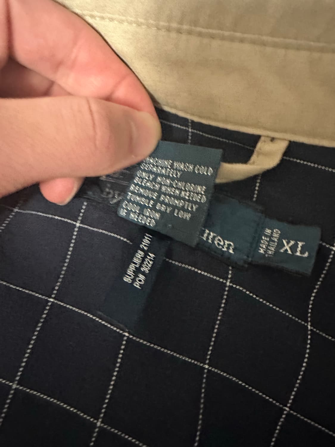 빈티지 폴로 스윙탑 블루종 자켓 XL 상품이미지4