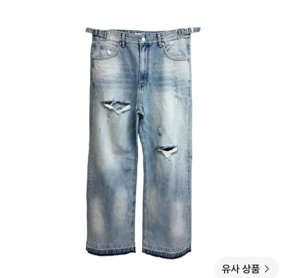 [1]논노드 블리치 데님 라이트 블루 상품이미지1