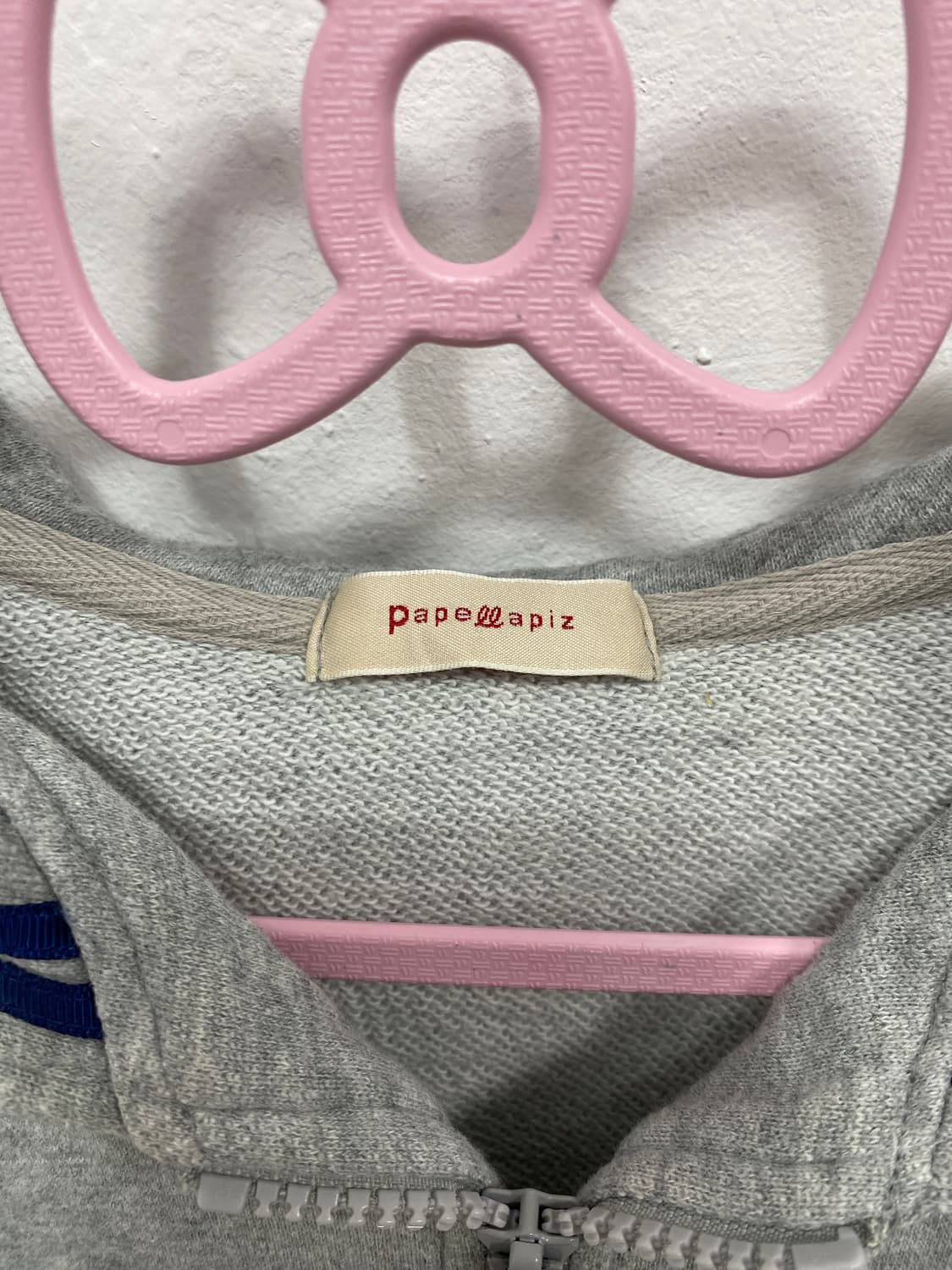 [PAPER LAPIZ] 세일러 그레이 후드집업 상품이미지8