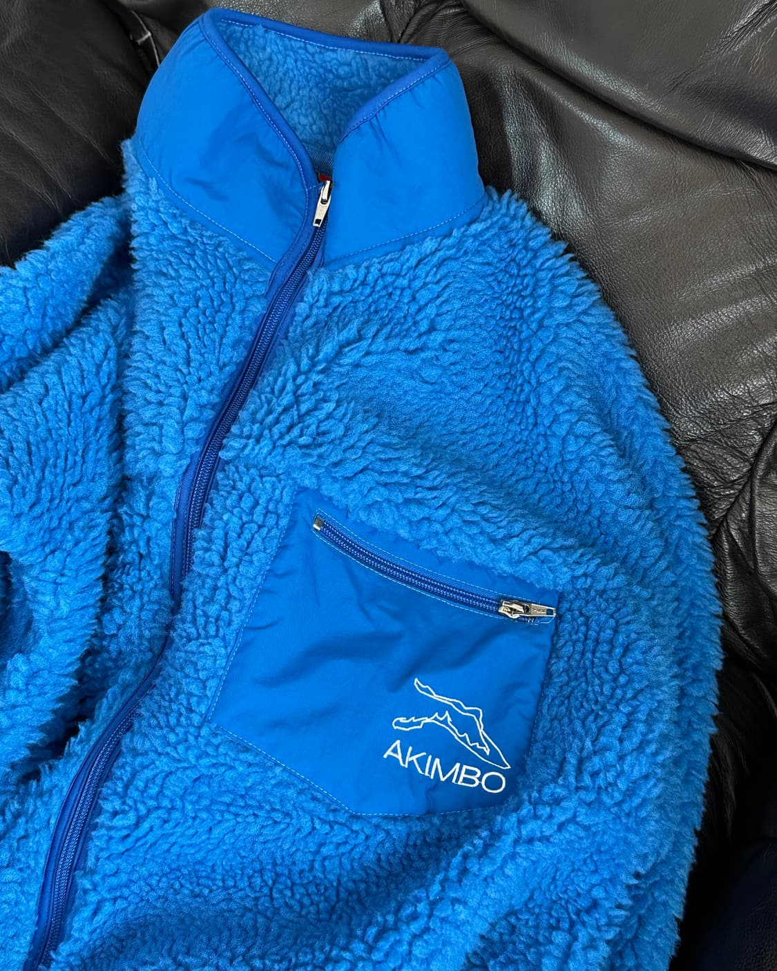 Akimbo club 딥파일 플리스 자켓 상품이미지1