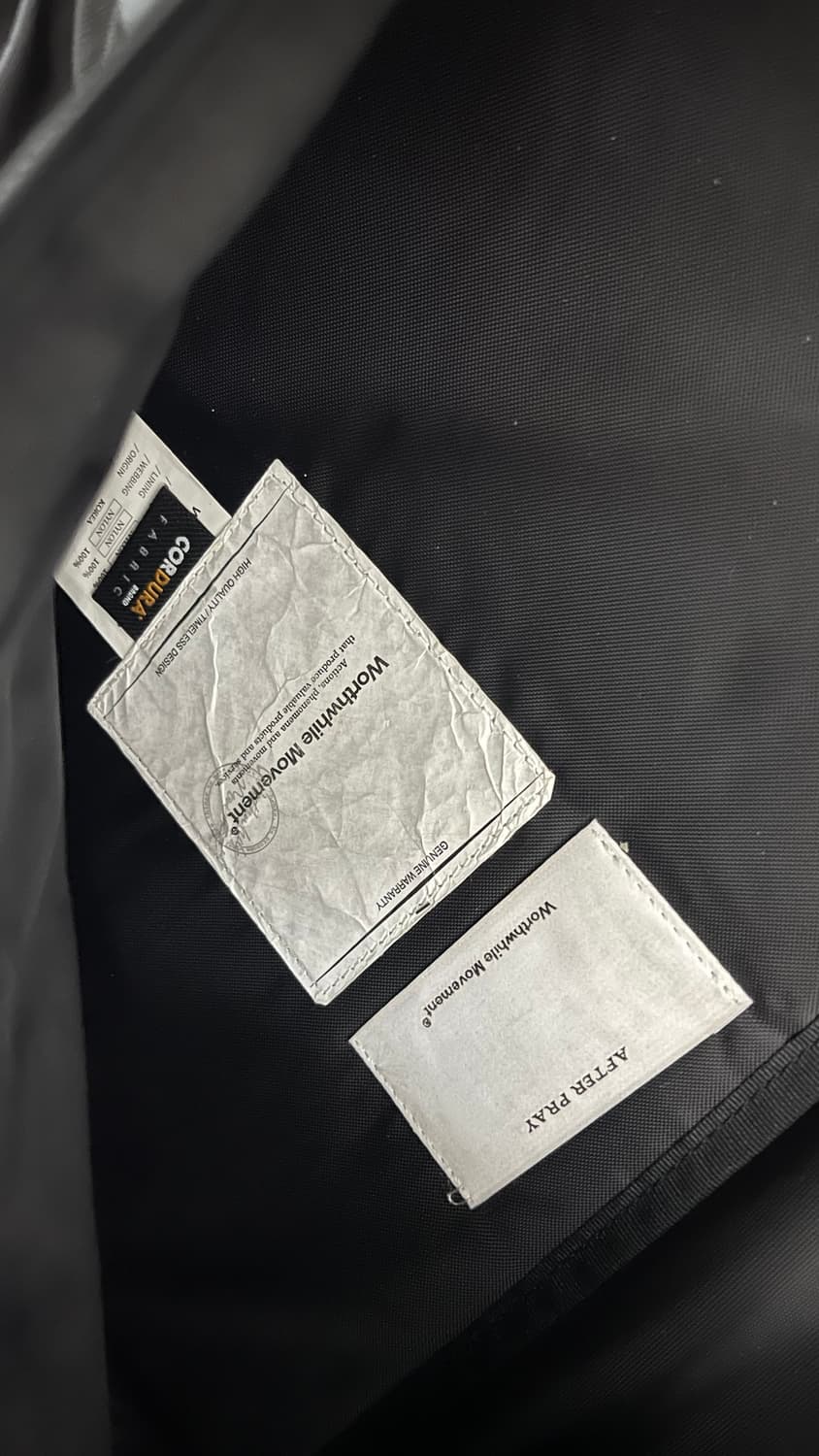 Worthwile movement 피어스백 상품이미지4