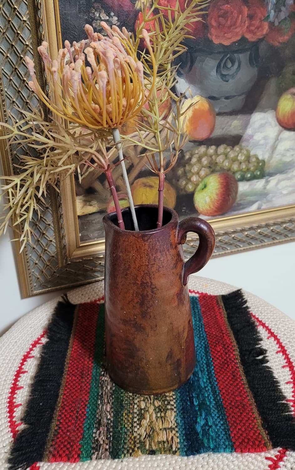 일본 공방 수제 직조 모 장식 패브릭(20*17) 상품이미지4