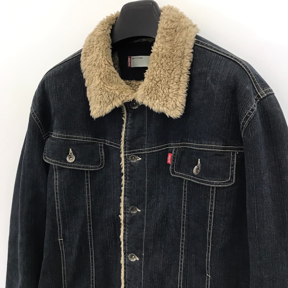 리바이스 양털 쉐르파 데님자켓 [105사이즈] 상품이미지2