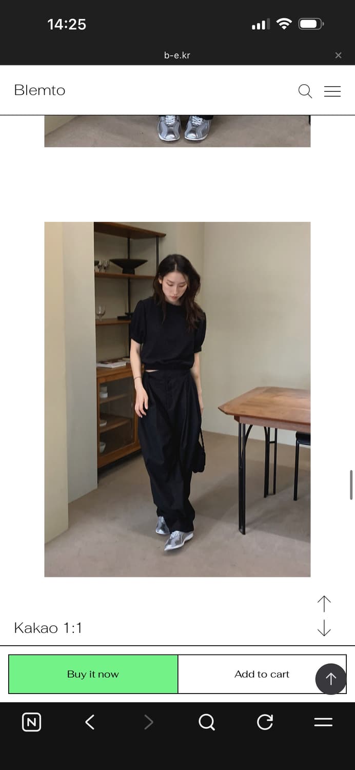 블렘토 턱 슬랙스 M 상품이미지5