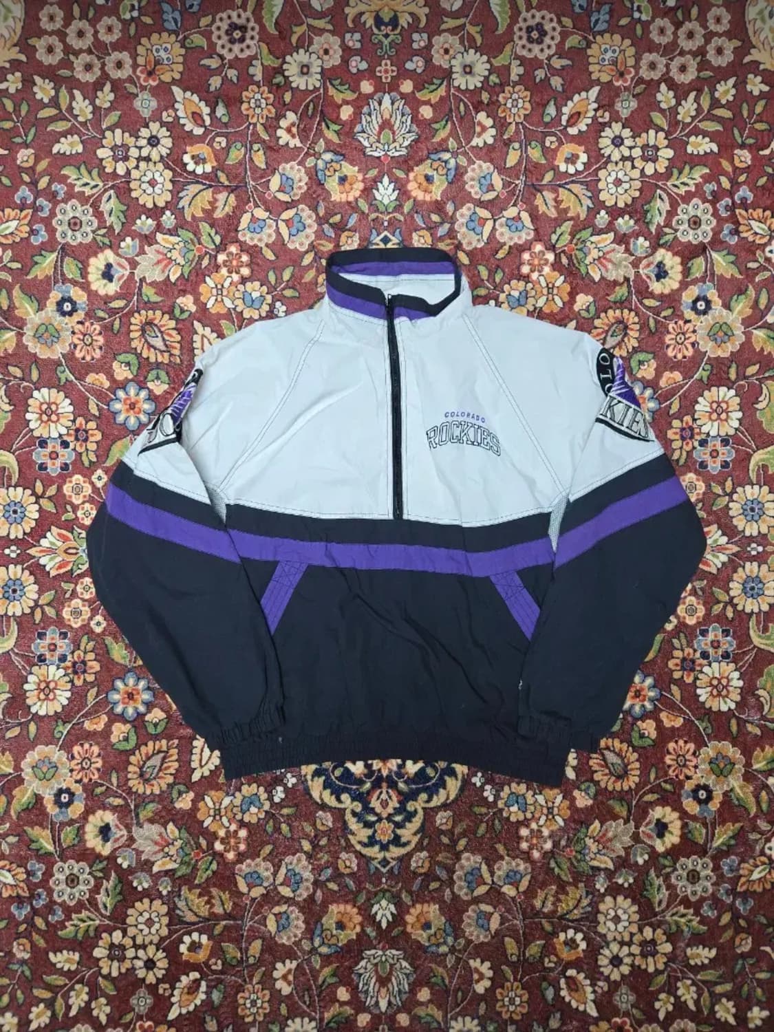 90s스타터 STARTER MLB 콜로라도 로키스 아노락 바람막이 (L) 상품이미지2