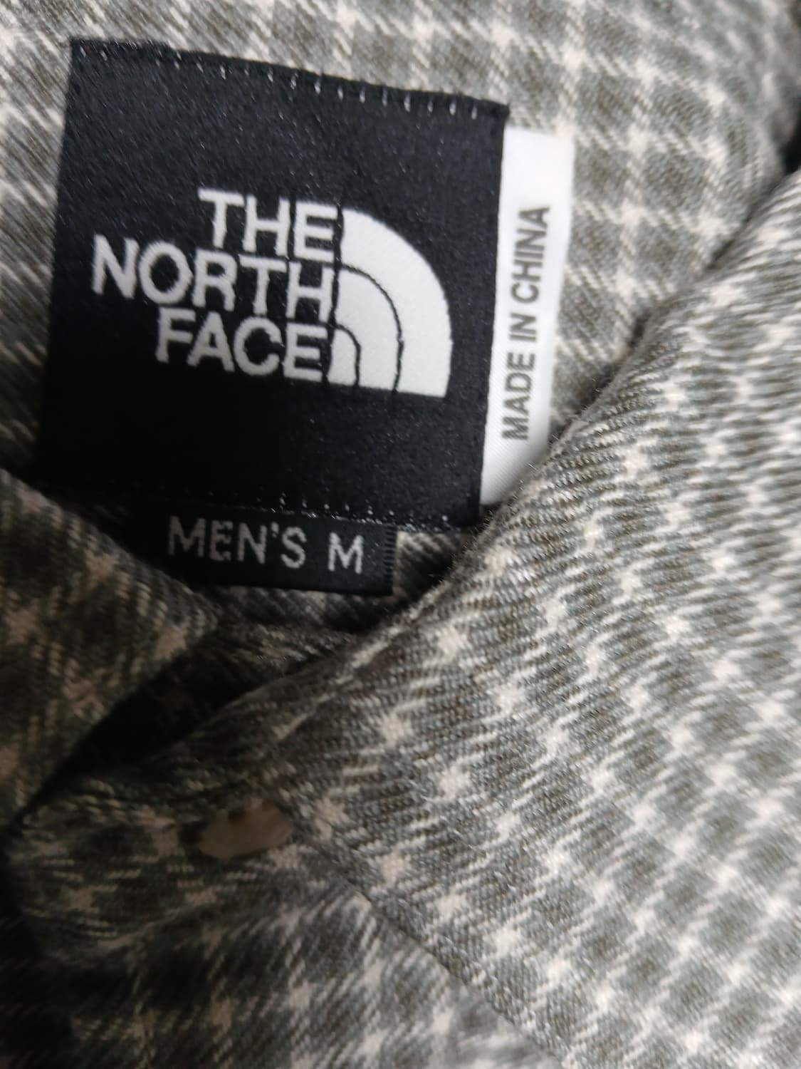 노스페이스 울 체크 셔츠 상품이미지2