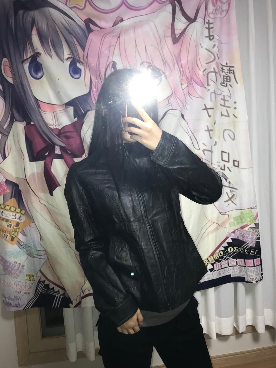 재패니즈 블랙 레더자켓 상품이미지5