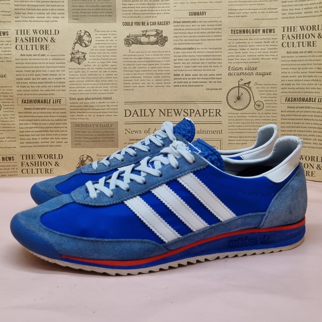 아디다스 SL72 OG 블루 스니커즈 270 상품이미지1