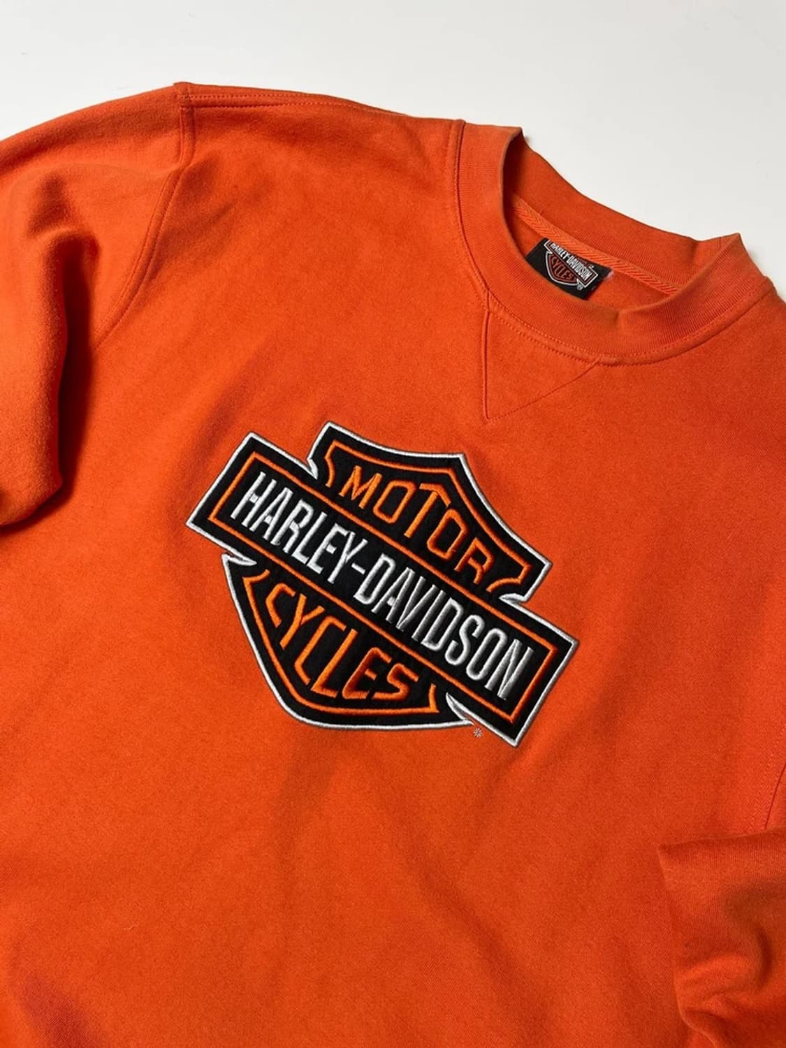 할리데이비슨 로고 빈티지 크루넥 맨투맨 PN9395 상품이미지3
