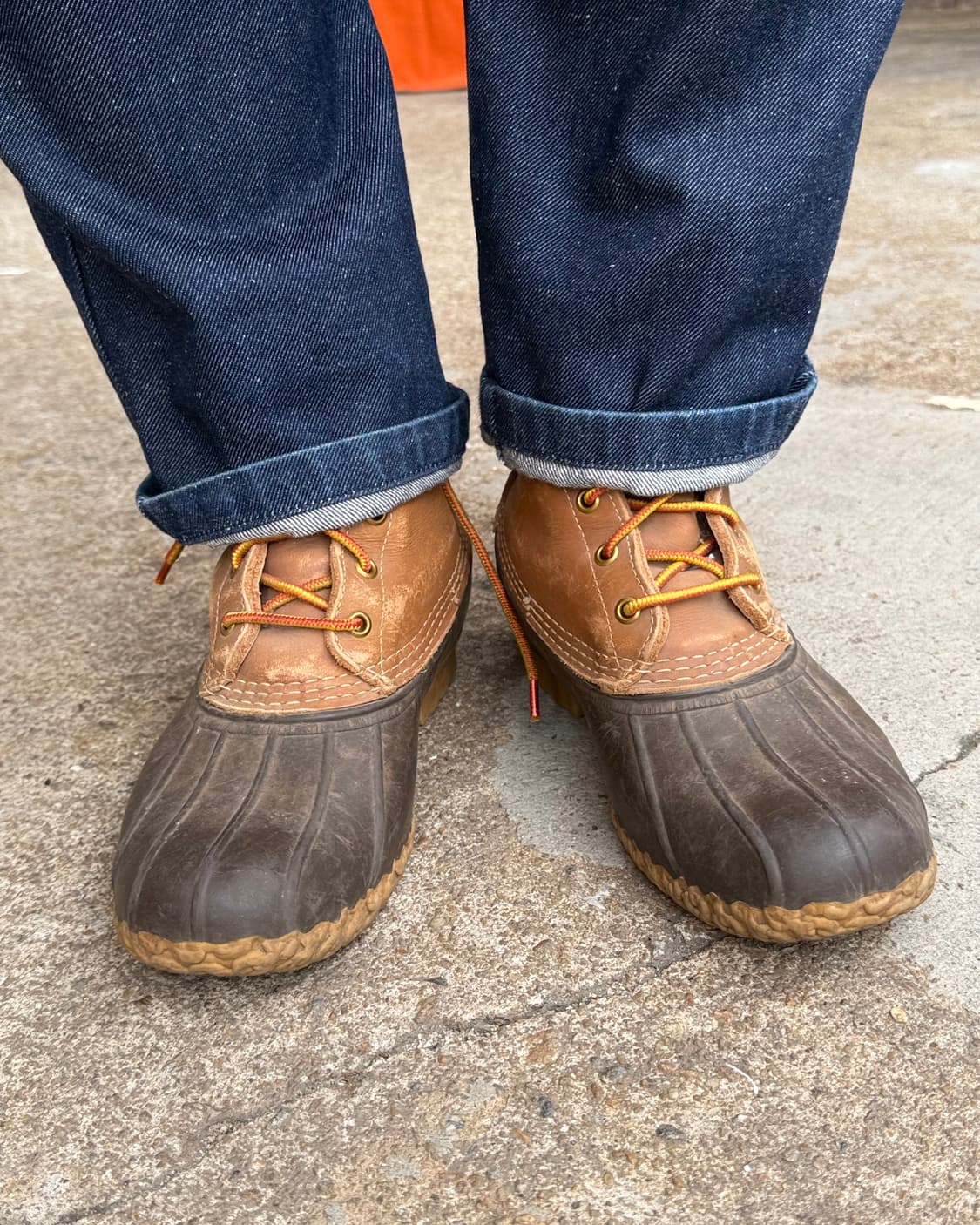 70-80‘s L.L.Bean 8‘ 풀그레인 빈부츠 US8M 상품이미지8