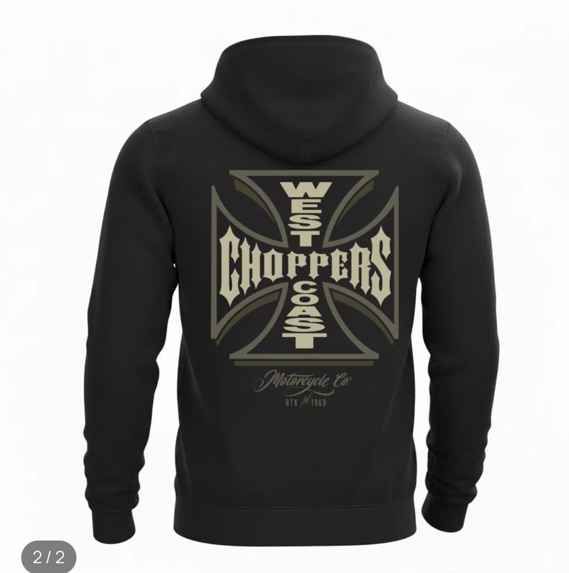 90s West coast choppers 후드집업 상품이미지1