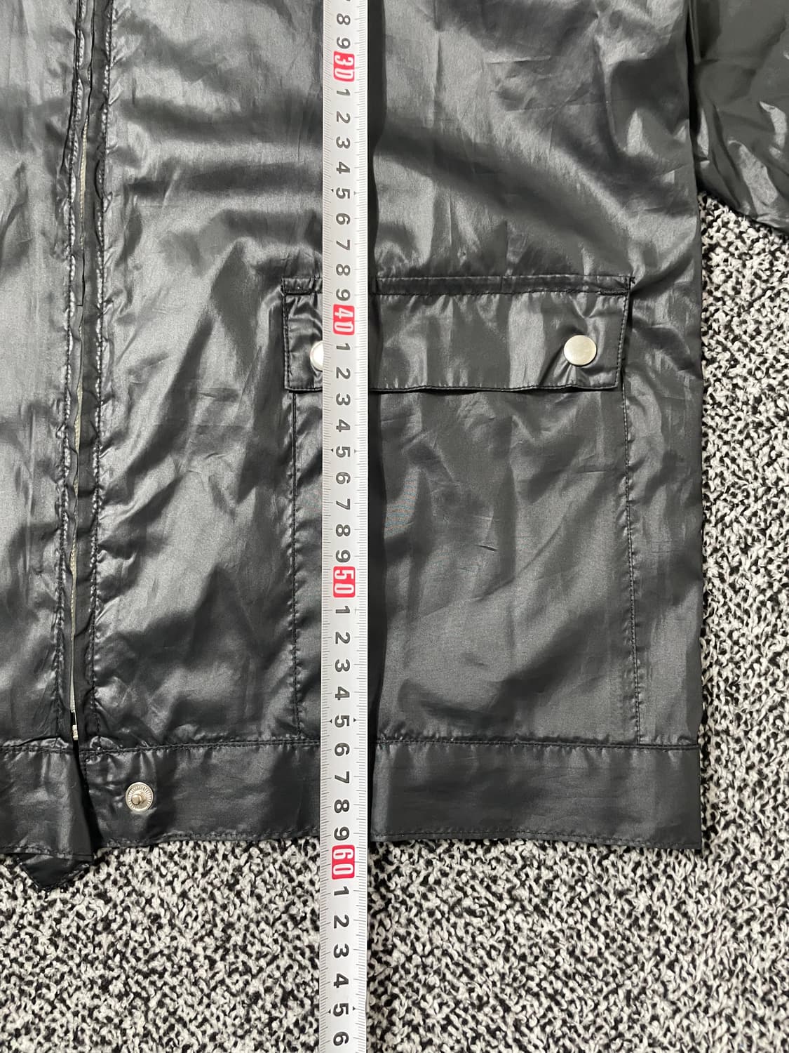 빈티지9. 아디다스 올드스쿨 빈티지 글로시 져지 바이커 점퍼 상품이미지6