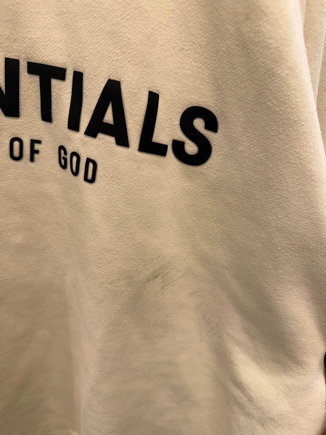 피어오브갓 에센셜 후드티 크림 U1479 상품이미지7