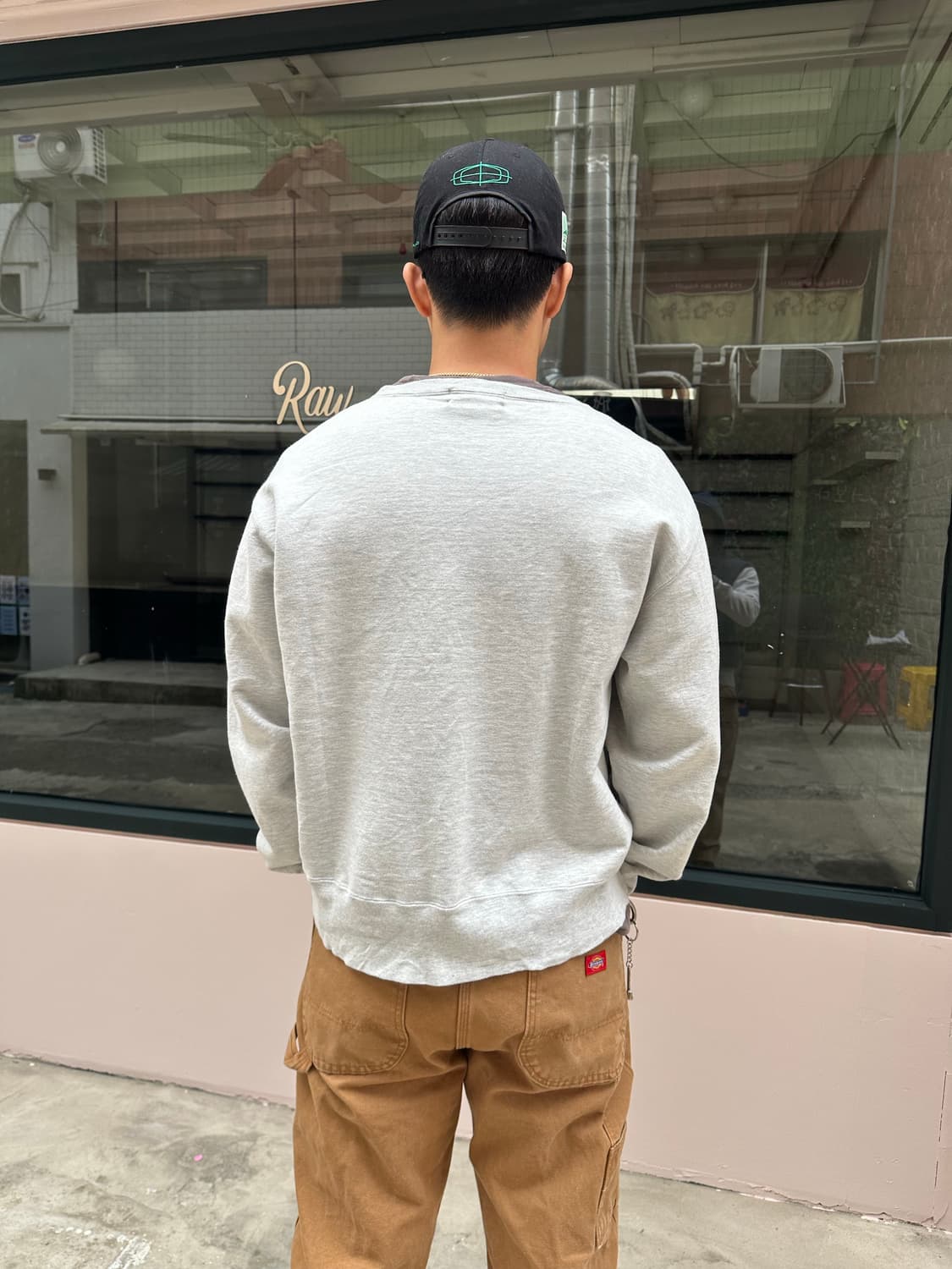 90’s Double RL American Eagle logo sweat 상품이미지8