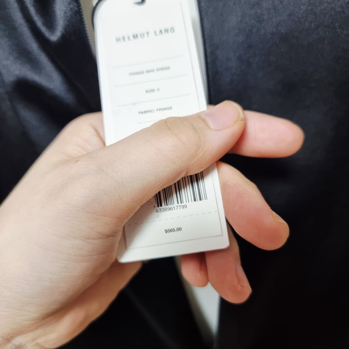 헬무트랭스러운 헬무트랭 원피스 55 실크100% 한화79만, 택있음 상품이미지9