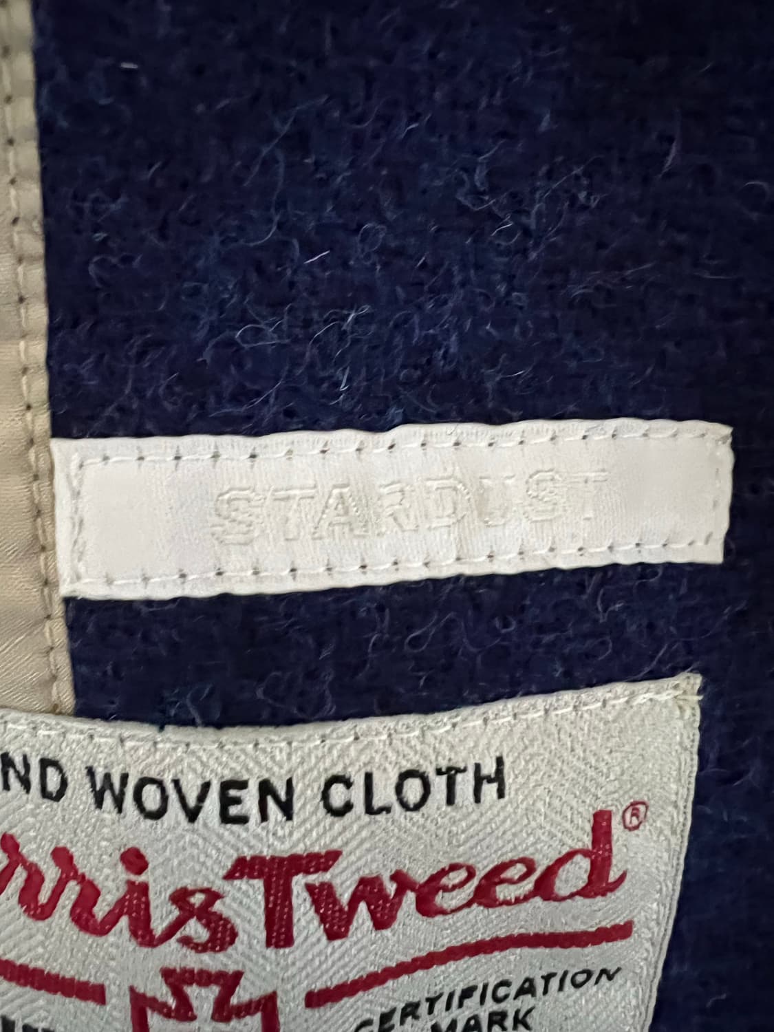 해리스트위드 자켓(스타더스트) 새상품 상품이미지5