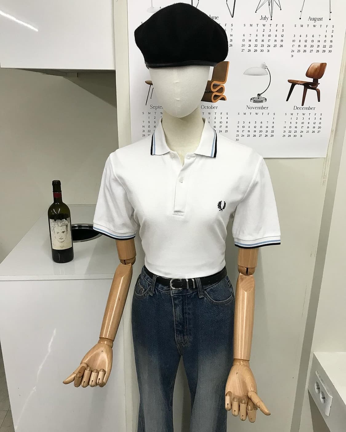 프레드페리 로고 반팔 카라티 상품이미지7