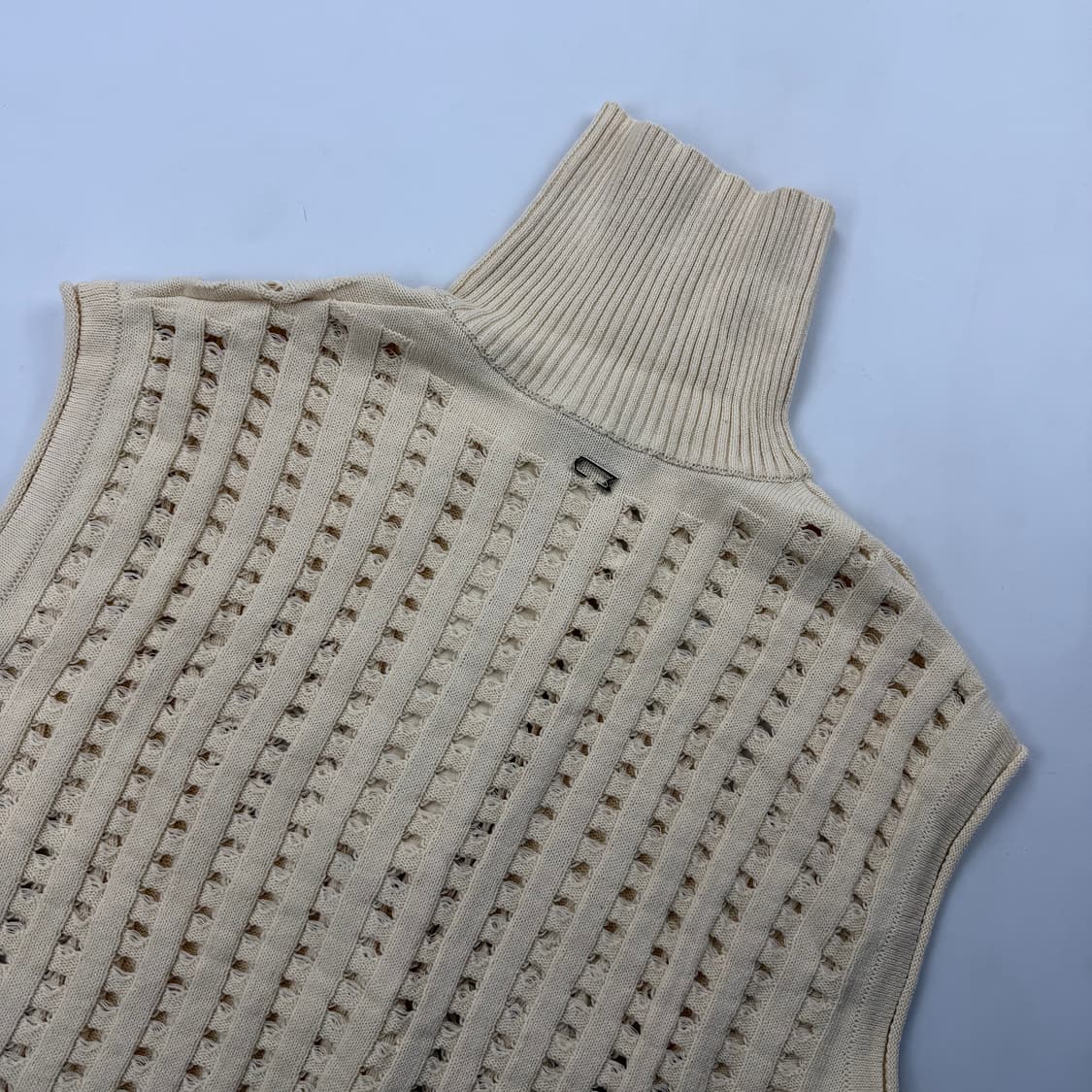 우마뭉 오가닉코튼 하프집업 니트 베스트 상품이미지7