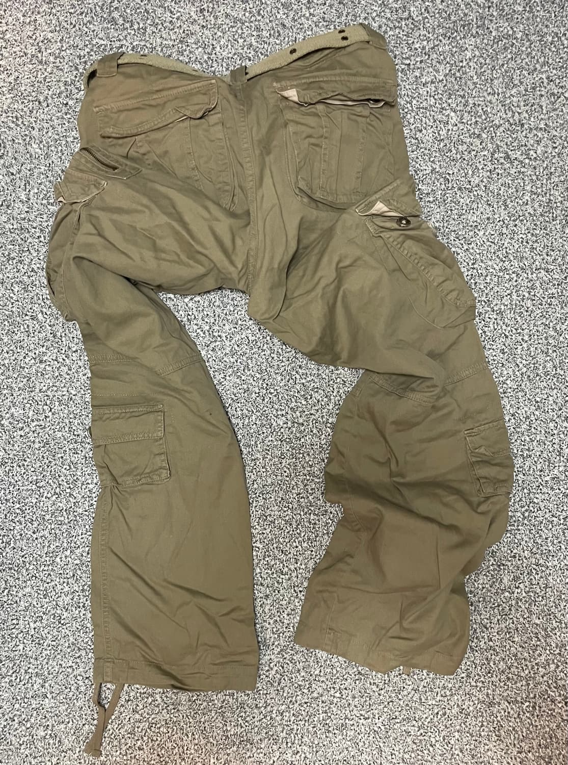 빈티지 유틸리티 포켓 카고 팬츠 XL 상품이미지3