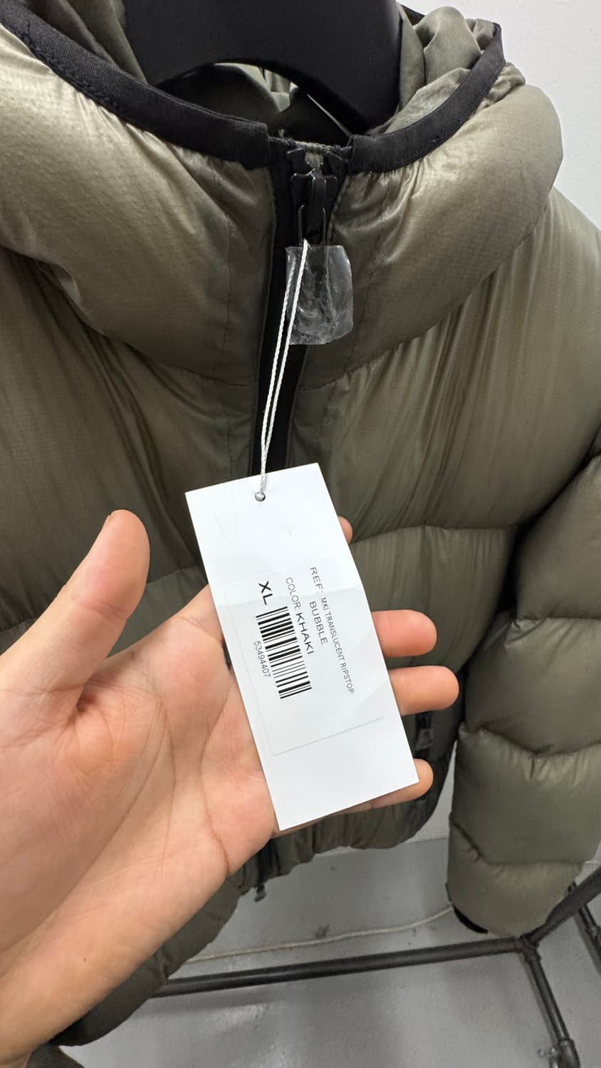 MKI Miyuki-zoku 미키미유키조쿠 립스탑 버블 패딩XL 디디쉘 상품이미지9