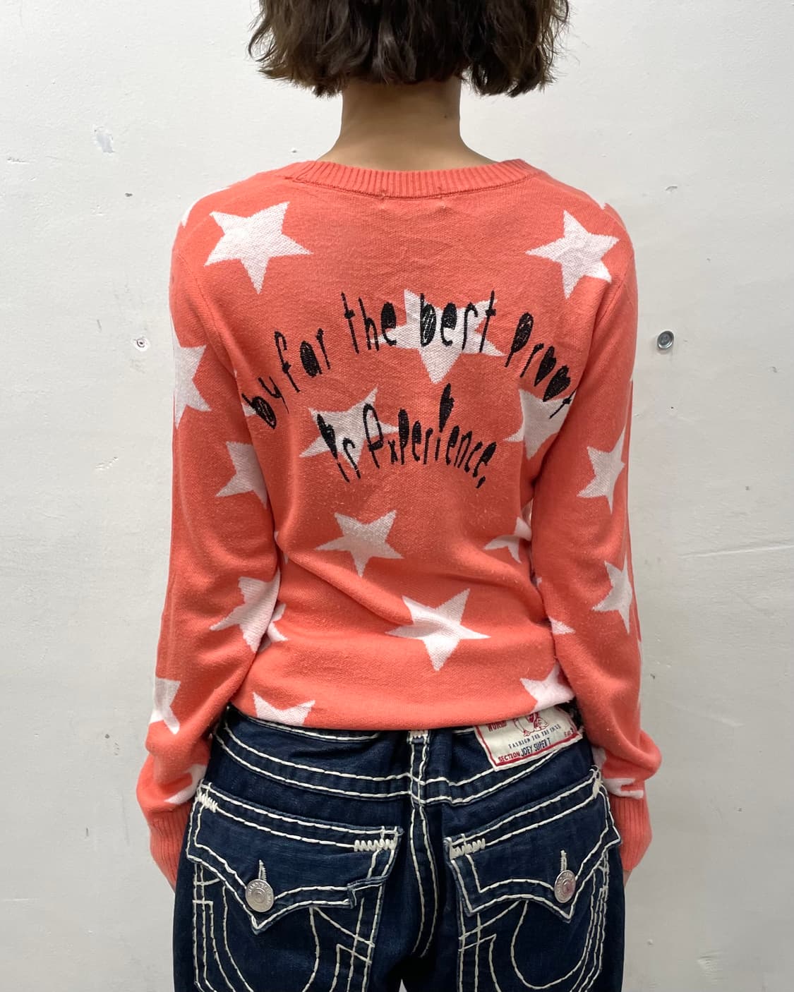 Pink star cutie cardigan 상품이미지3