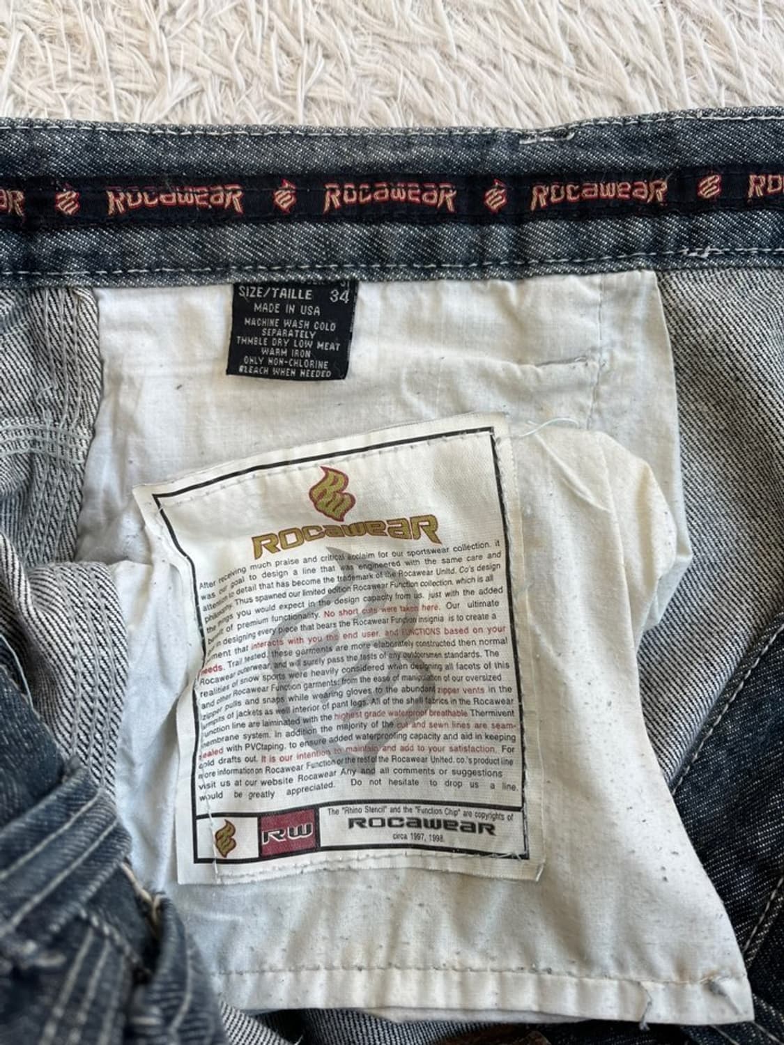 로카웨어 카펜터 데님 팬츠/#2649 상품이미지7