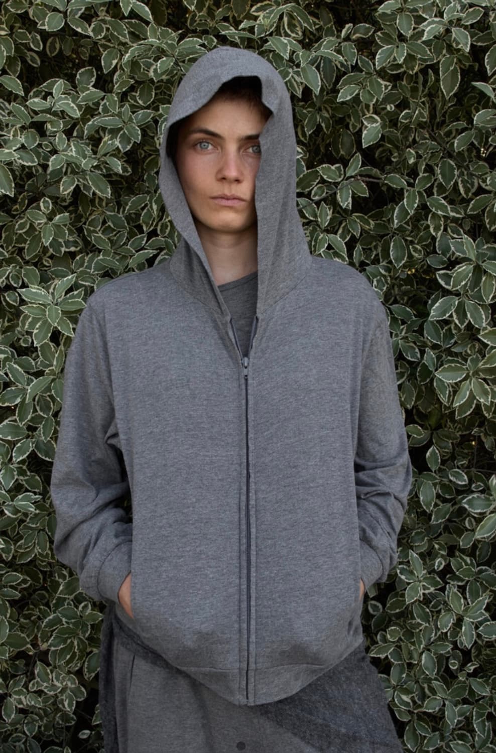 머듈 라운지 후드 그레이 4 상품이미지1