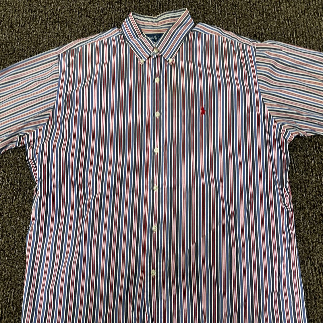 POLO 폴로 랄프로렌 스트라이프 반팔 셔츠 L 상품이미지2