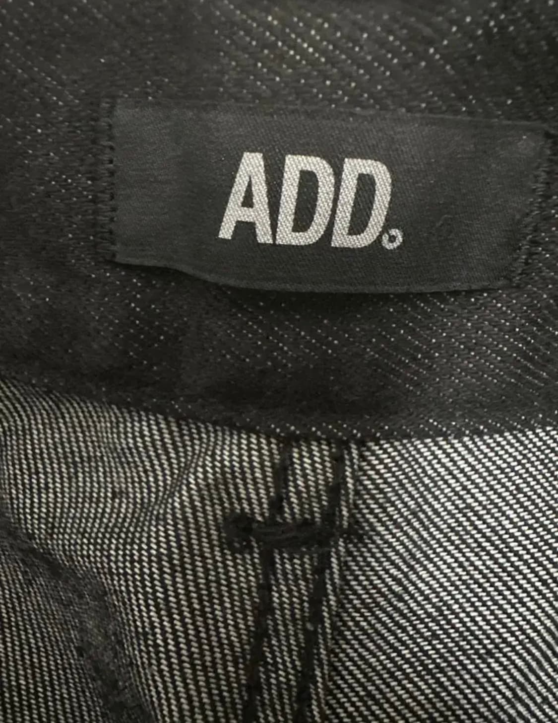 와이드 데님 온 더 스트릿 블랙(화이트) 상품이미지3