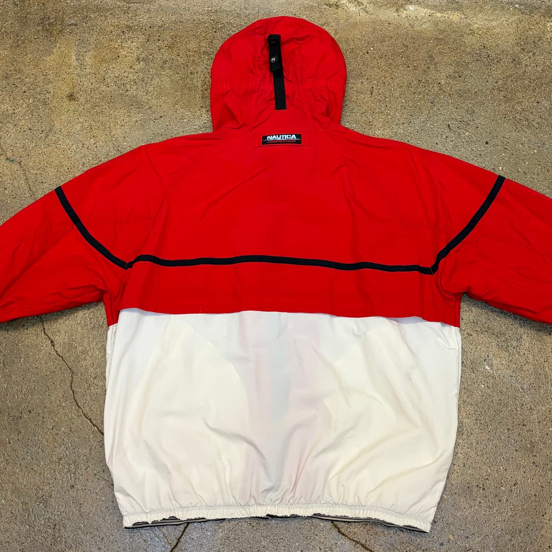90s USA 빈티지 노티카 세일링 후드 바람막이 상품이미지8
